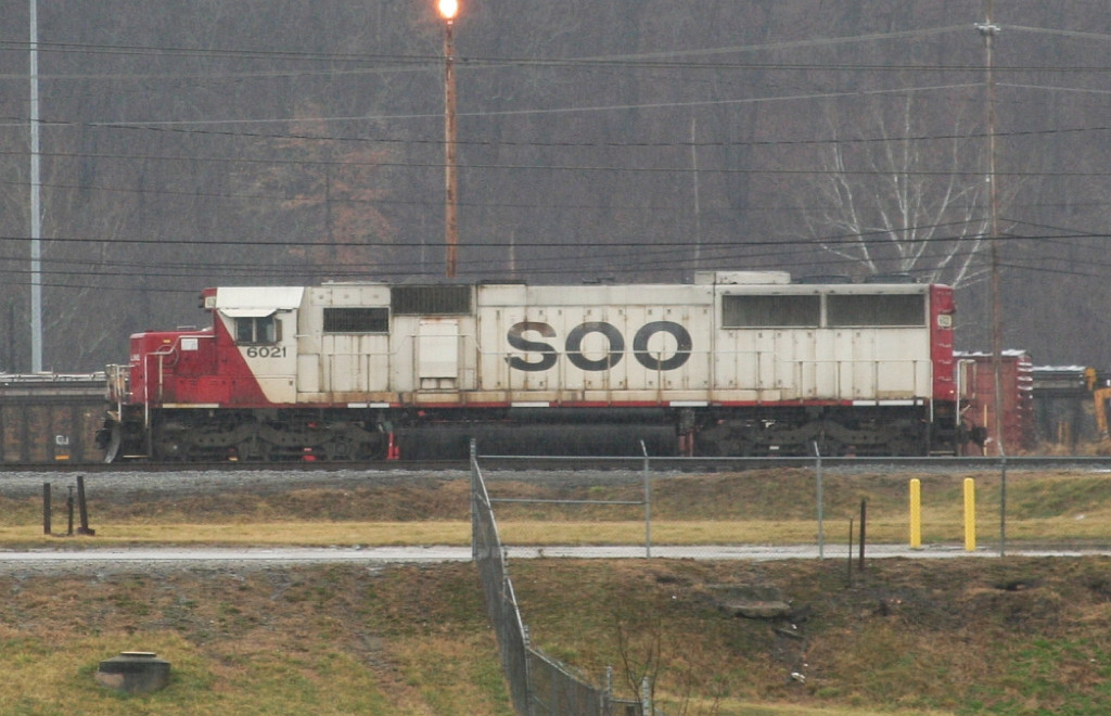 SOO 6021 catch of the day in pouring rain